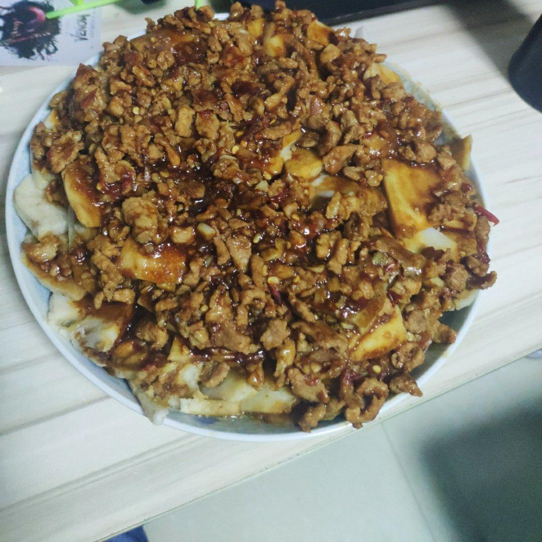 肉沫蒸芋头（可当减脂主食）