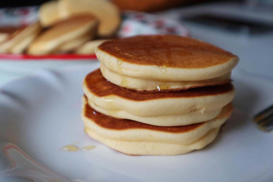 不用酵母也不加一滴油的健康早餐～玉米饼