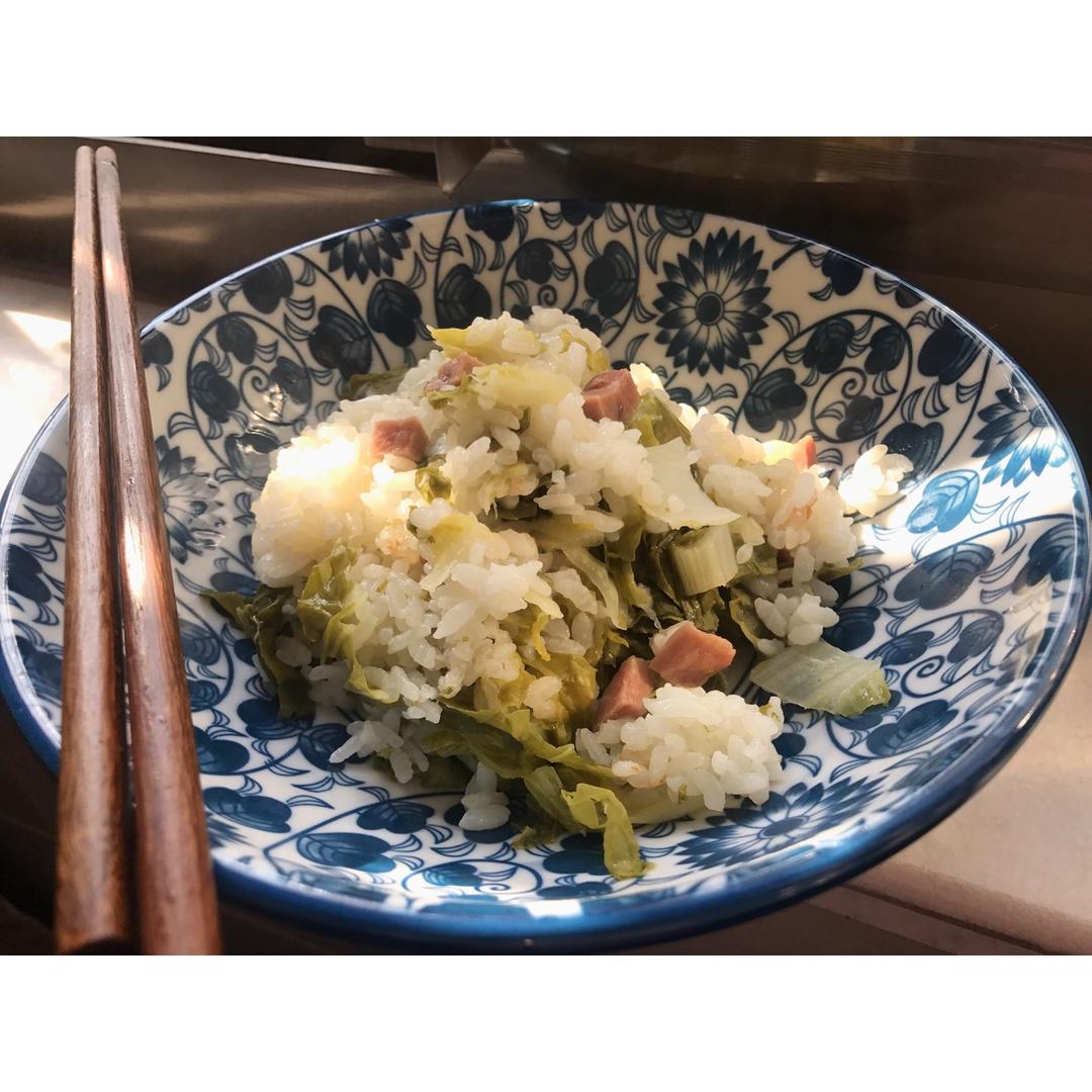 上海菜饭/上海咸酸饭（电饭煲版）