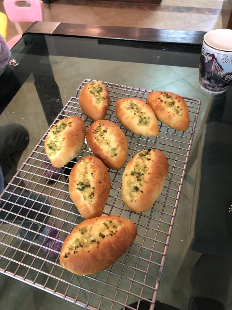 汤种蒜香面包