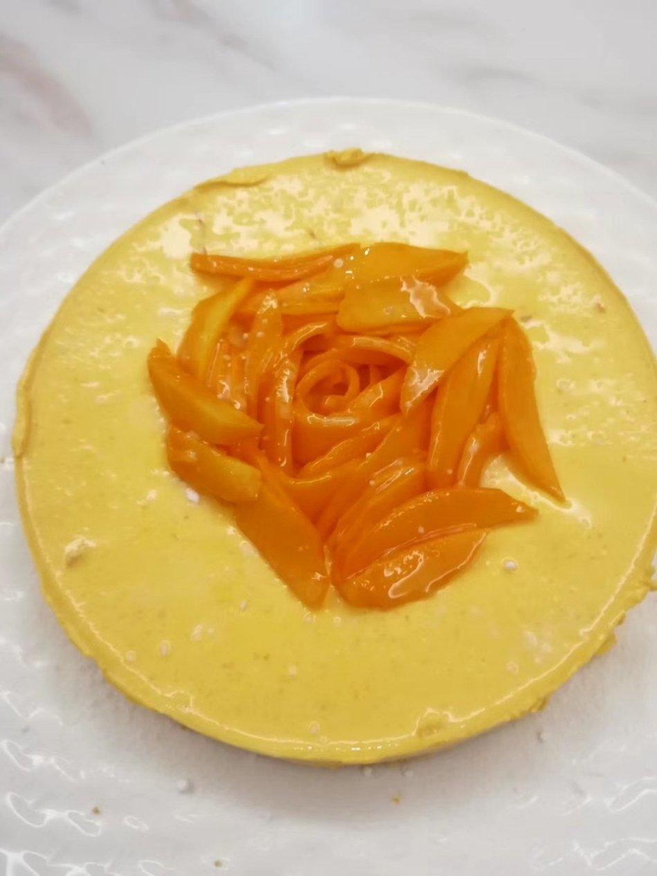 《Tinrry下午茶》教你做芒果流心慕斯（6寸配方）