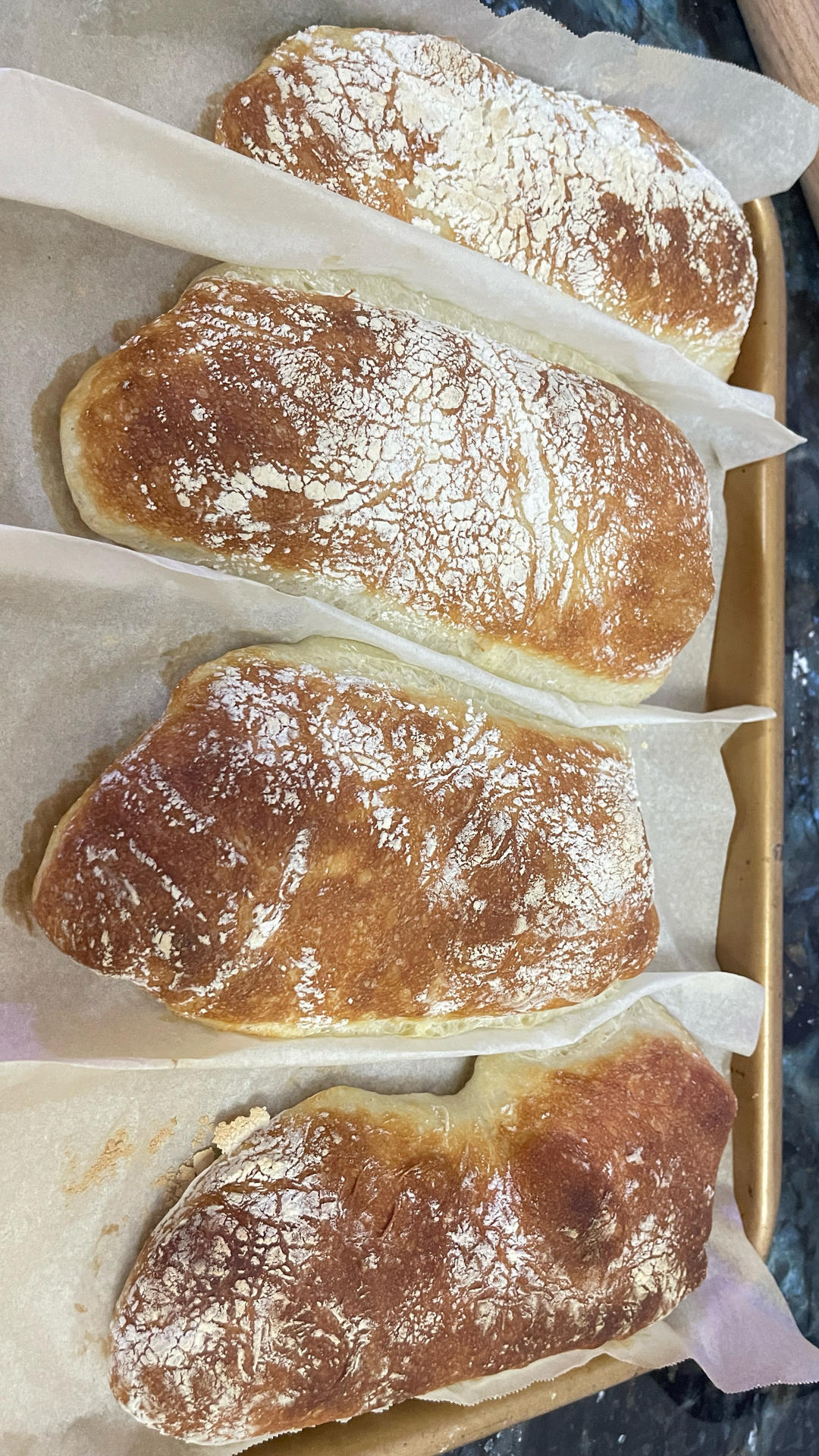 家庭版免揉～恰巴塔🥖｜一次成功超好吃