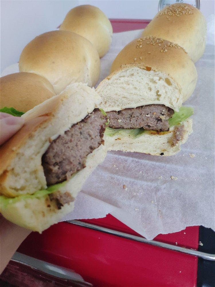 超详细汉堡牛肉饼｜附自制汉堡搭配#Healthymeals#减脂必撸16