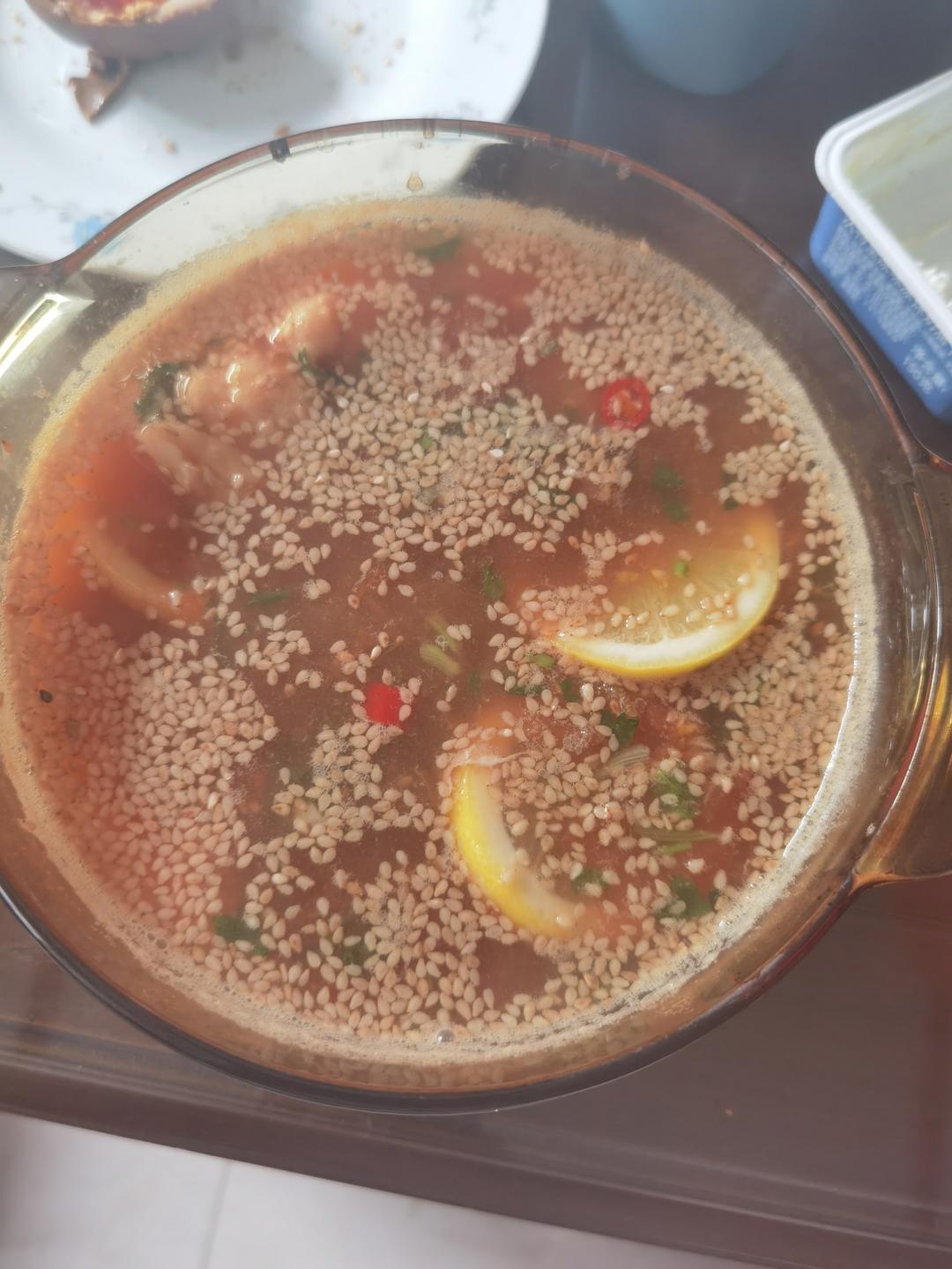 泰式酸辣虾球