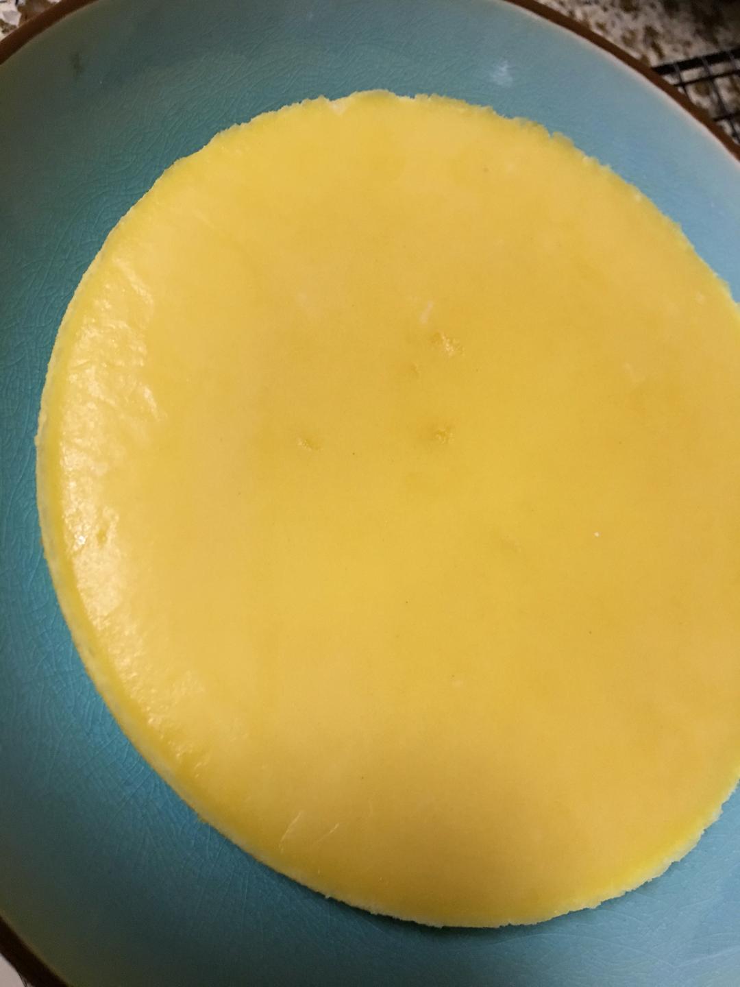 sweet❤️炼乳超细腻蛋糕😝