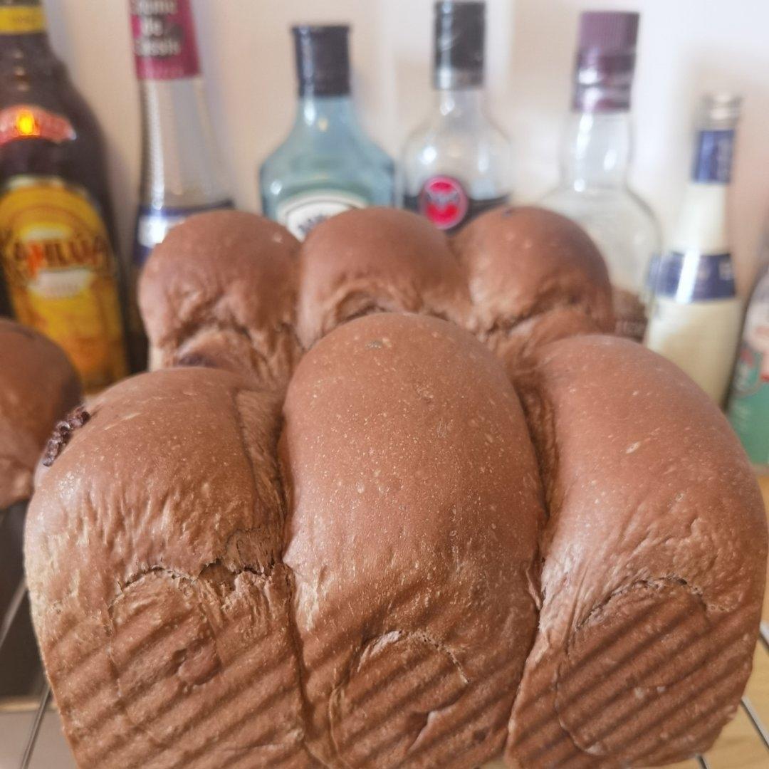 奶油巧克力吐司