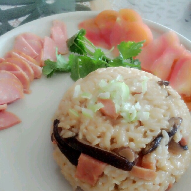香菇芋头炊饭