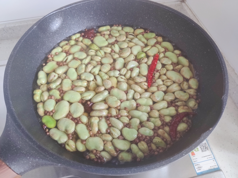 可以当零嘴吃的五香蚕豆的做法 步骤12