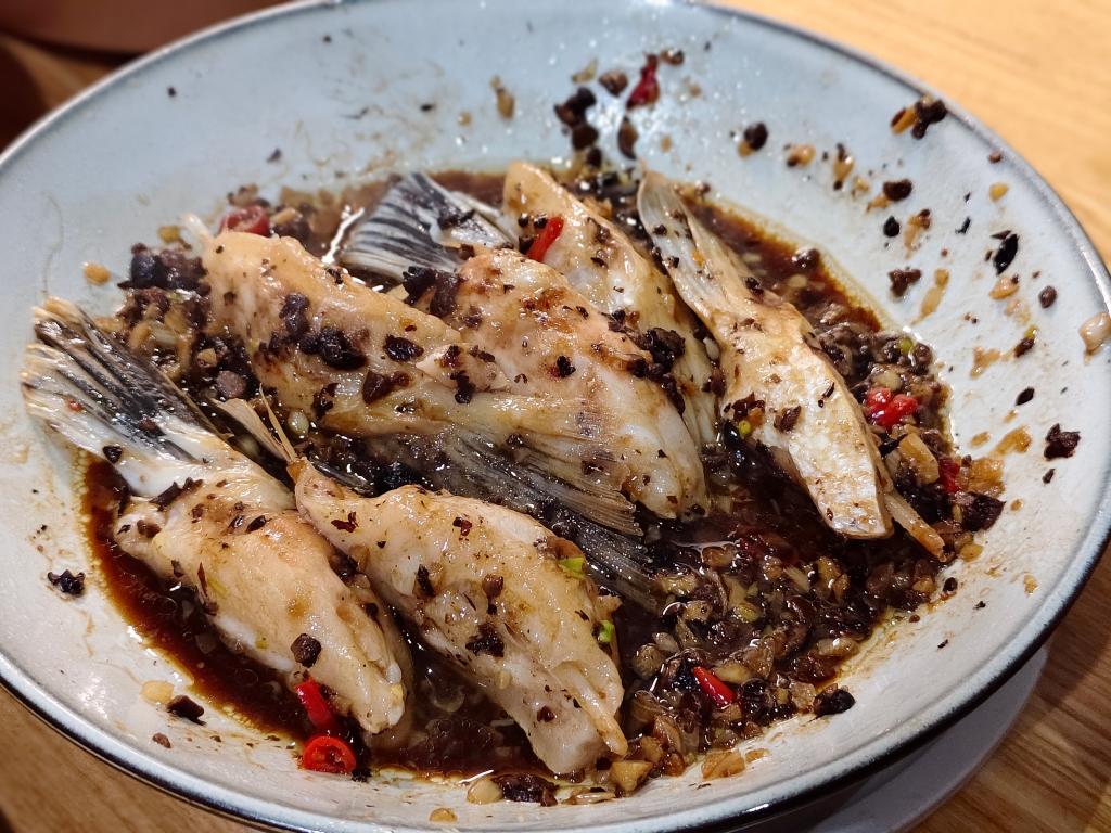 豉汁蒸魚鰭