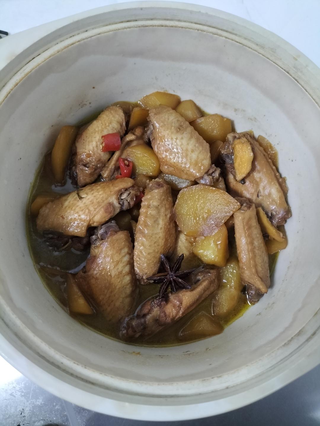 照烧土豆鸡翅根