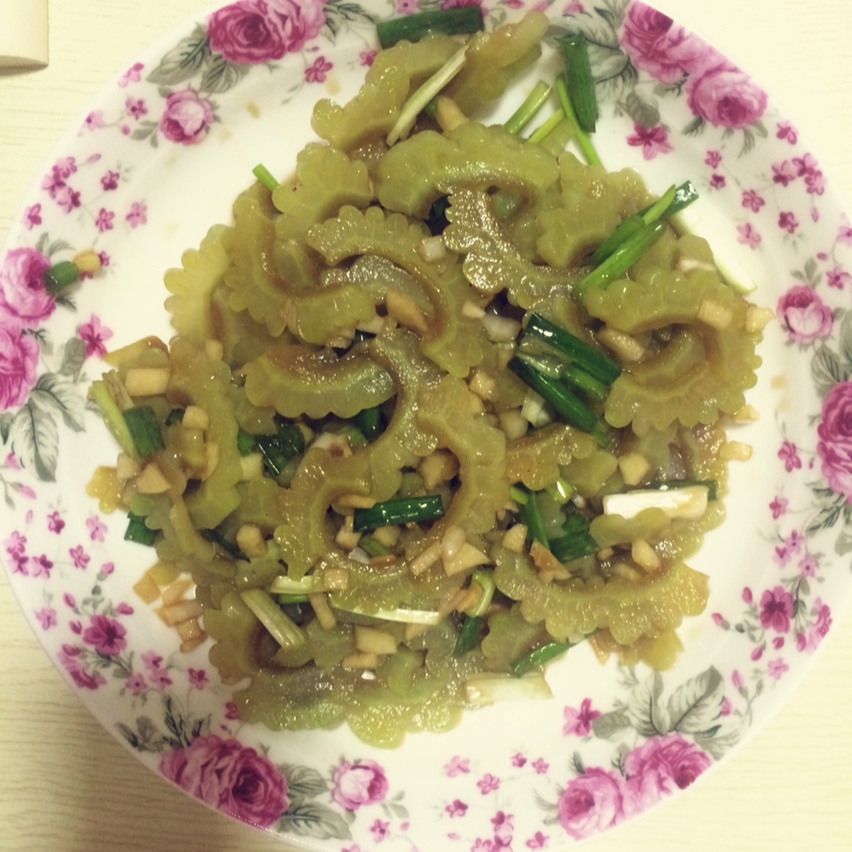 凉拌苦瓜