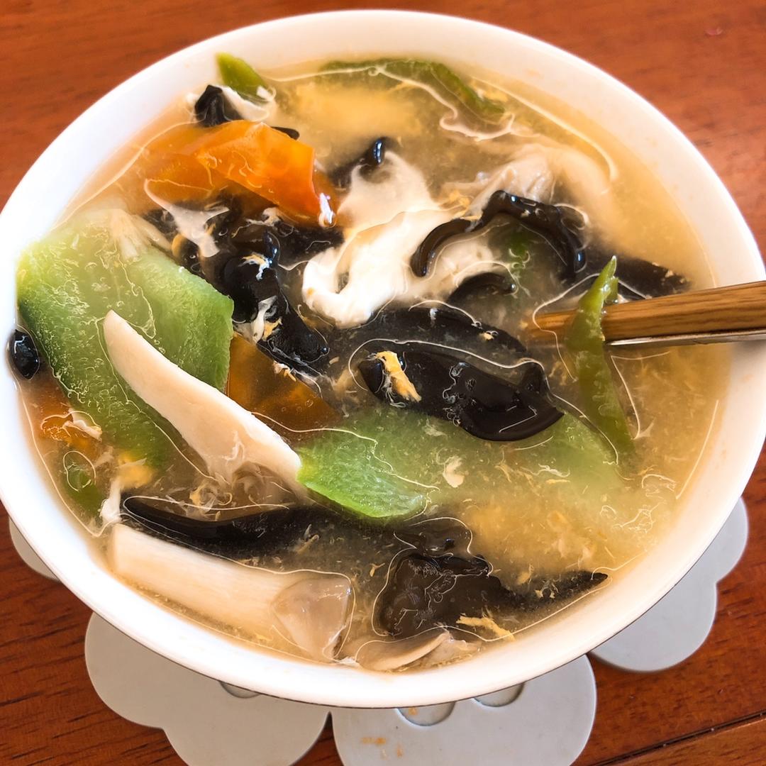 清肠胃杂蔬菌菇汤的做法