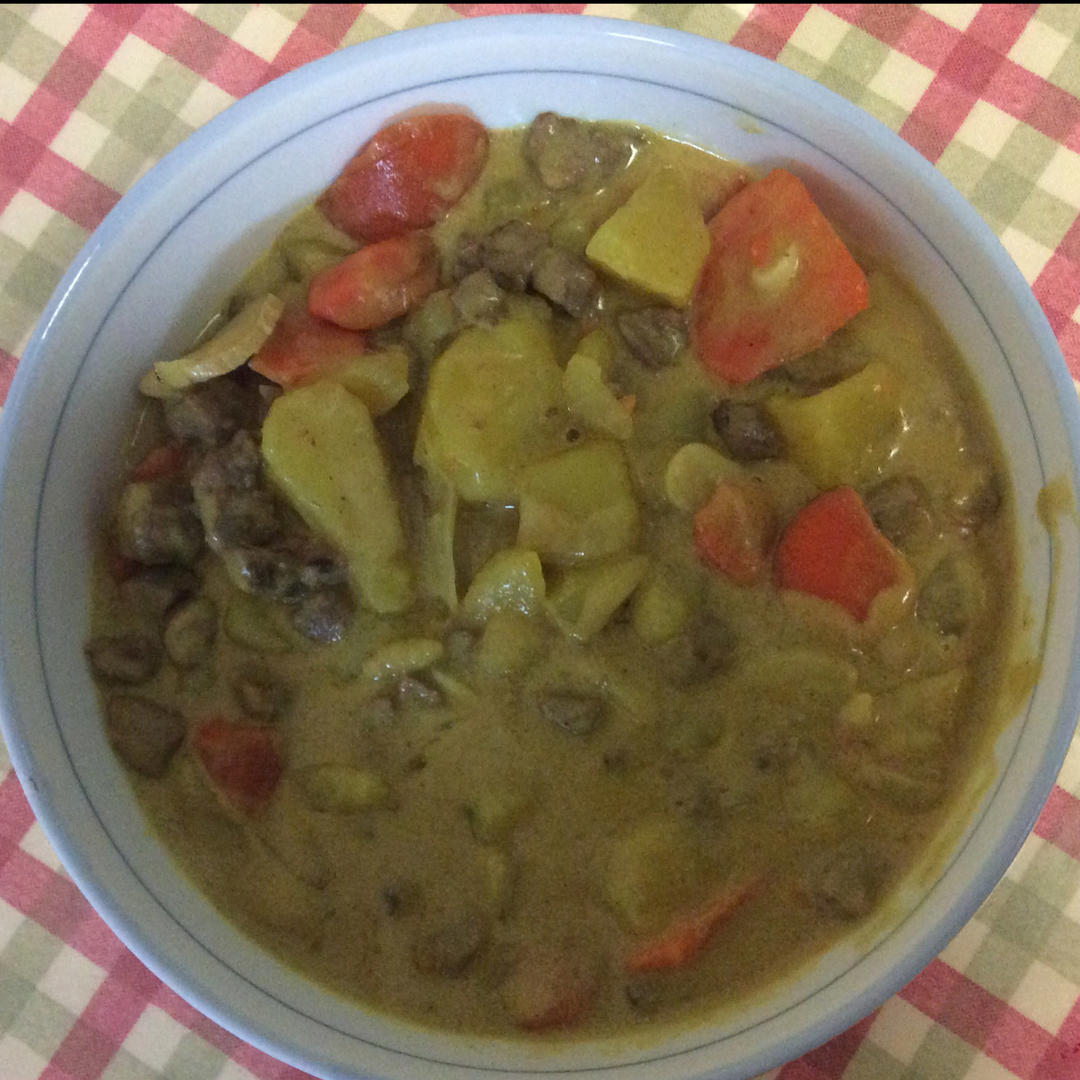 咖喱牛肉