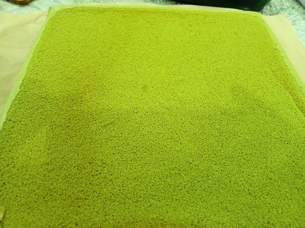 完美抹茶蜜豆蛋糕卷