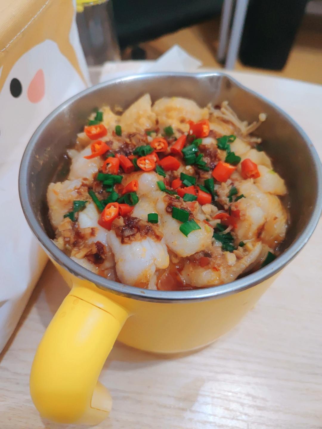龙利鱼粉丝煲