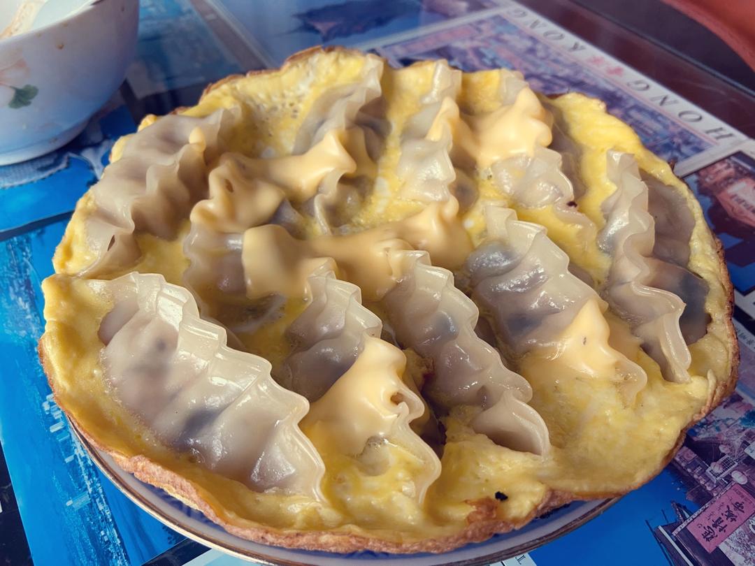 懒人快手抱蛋煎饺