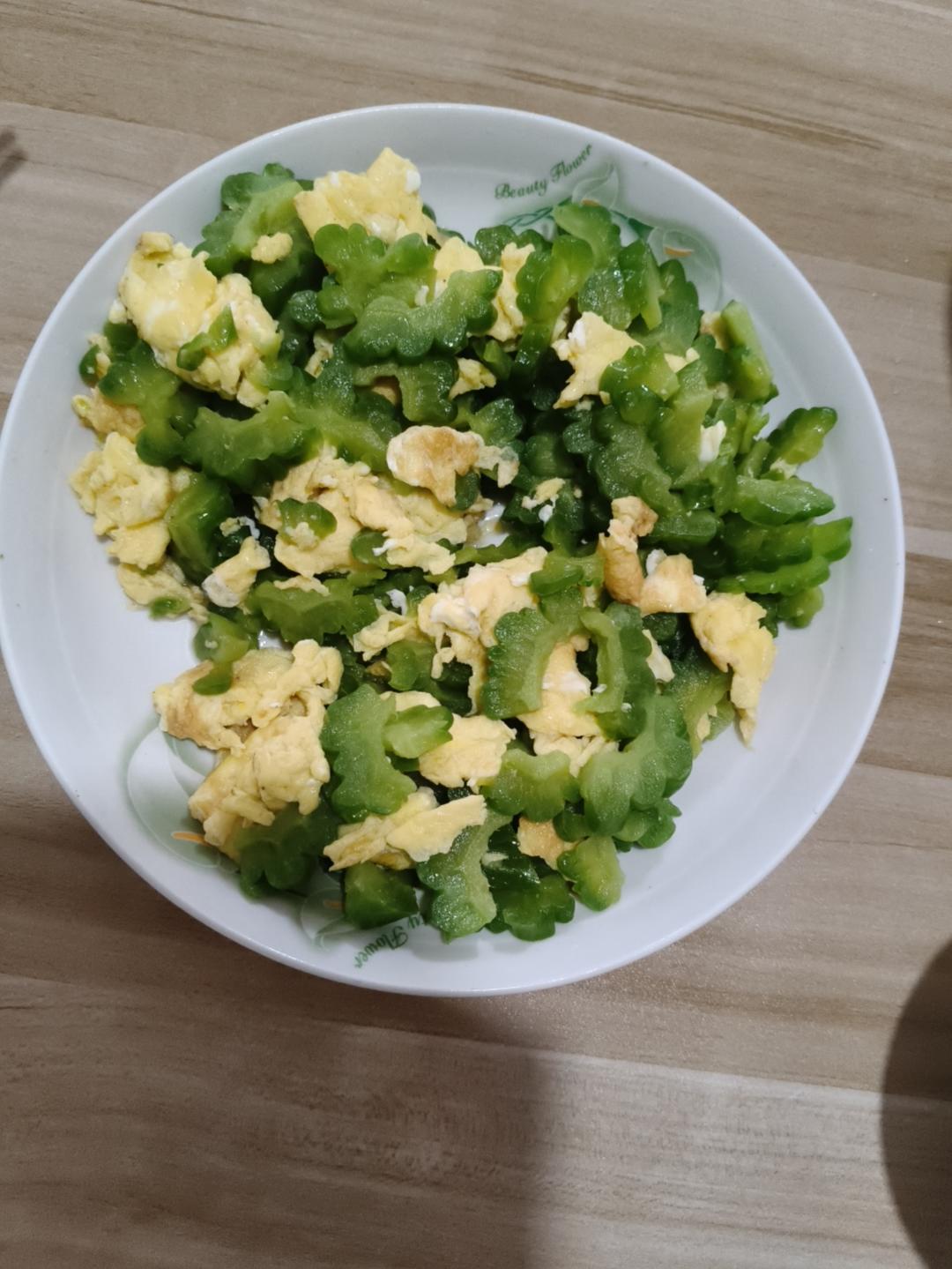 苦瓜炒蛋