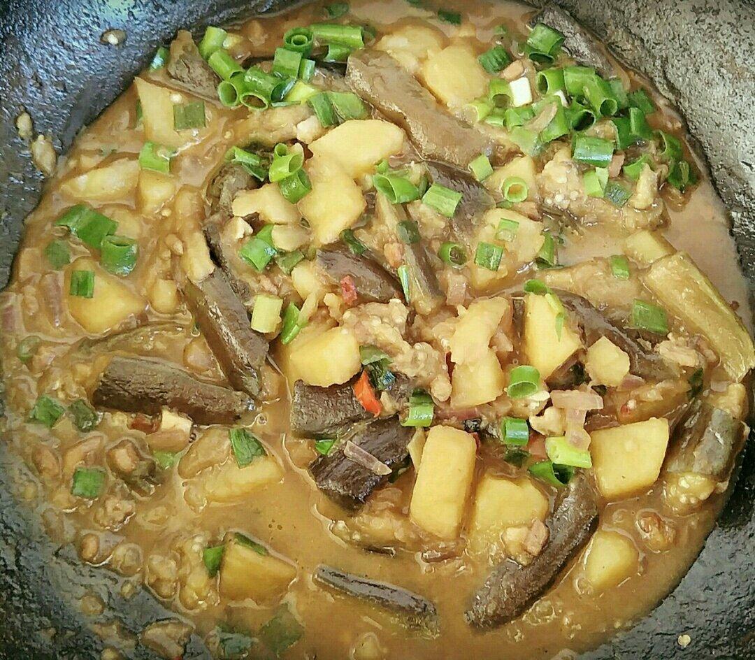 土豆炖茄子