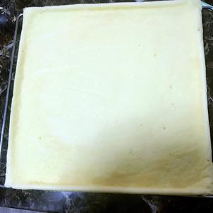 鲜橙戚风奶油蛋糕卷（木糖醇版）的做法 步骤9