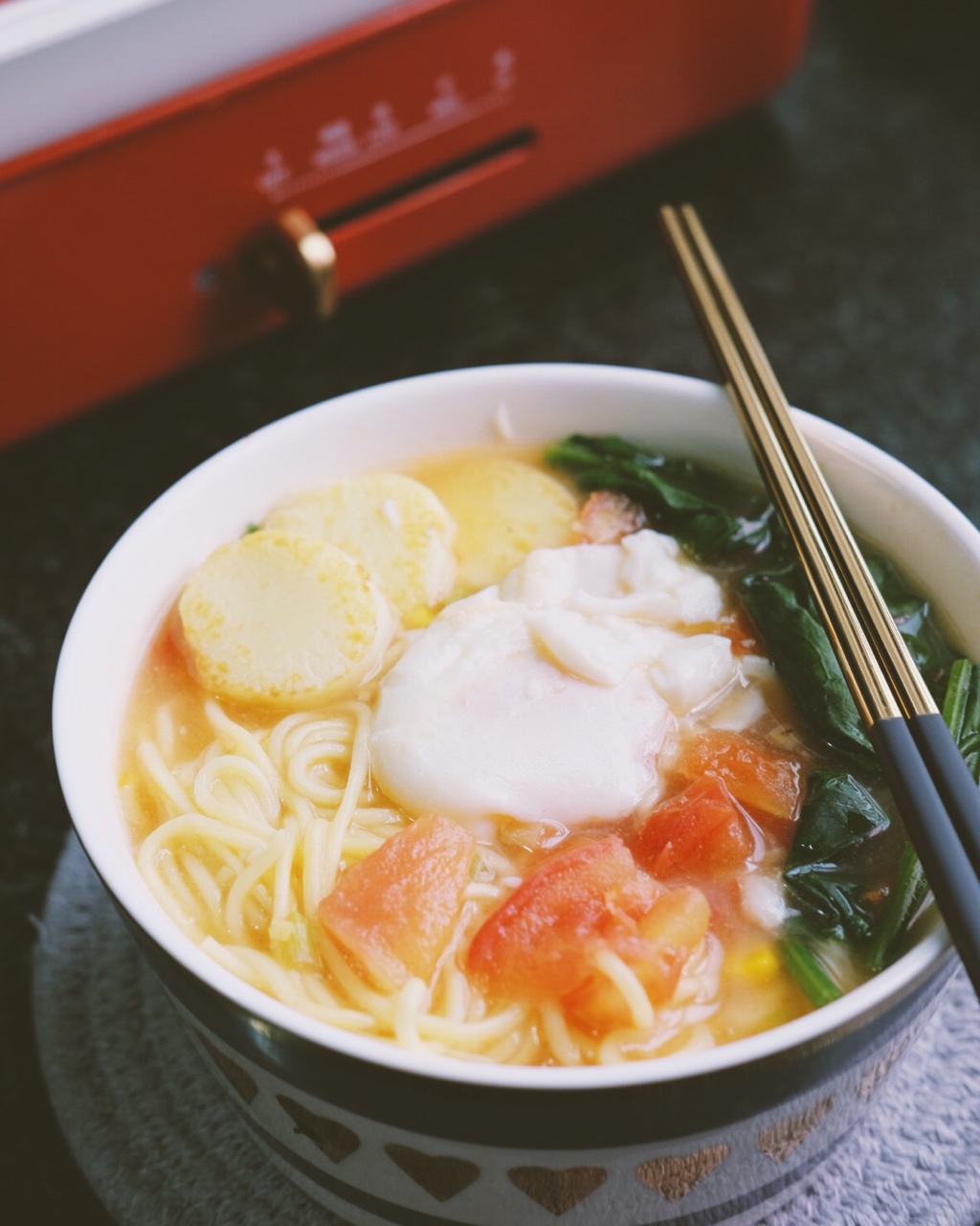虾仁西红柿热汤面丨健康·三餐<好好吃饭8>