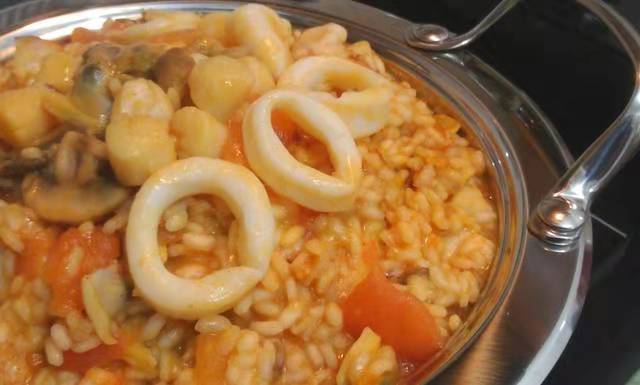 Risotto Alla Pescatora意大利海鲜烩饭的做法