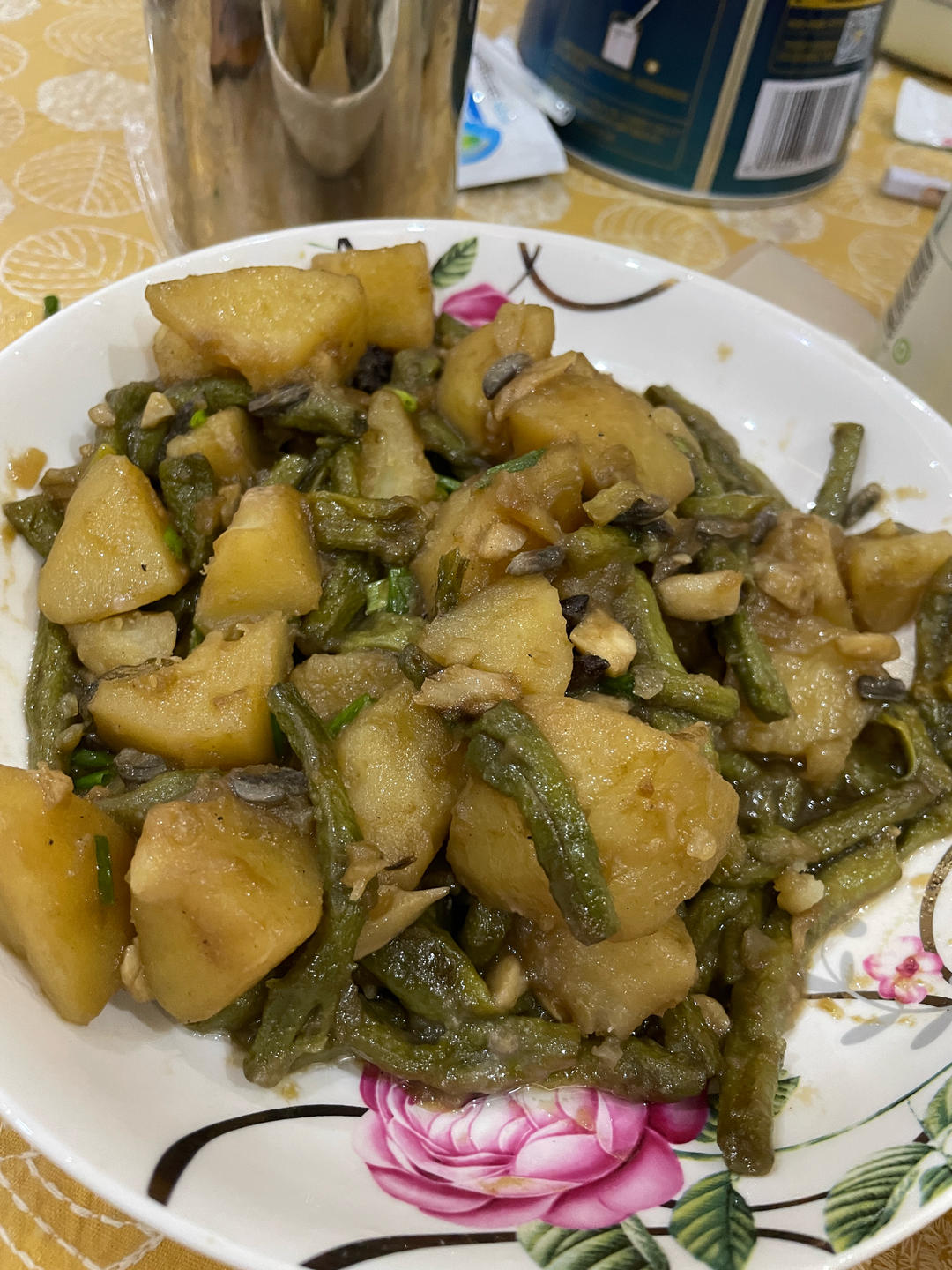 豆角炖土豆极简版💜