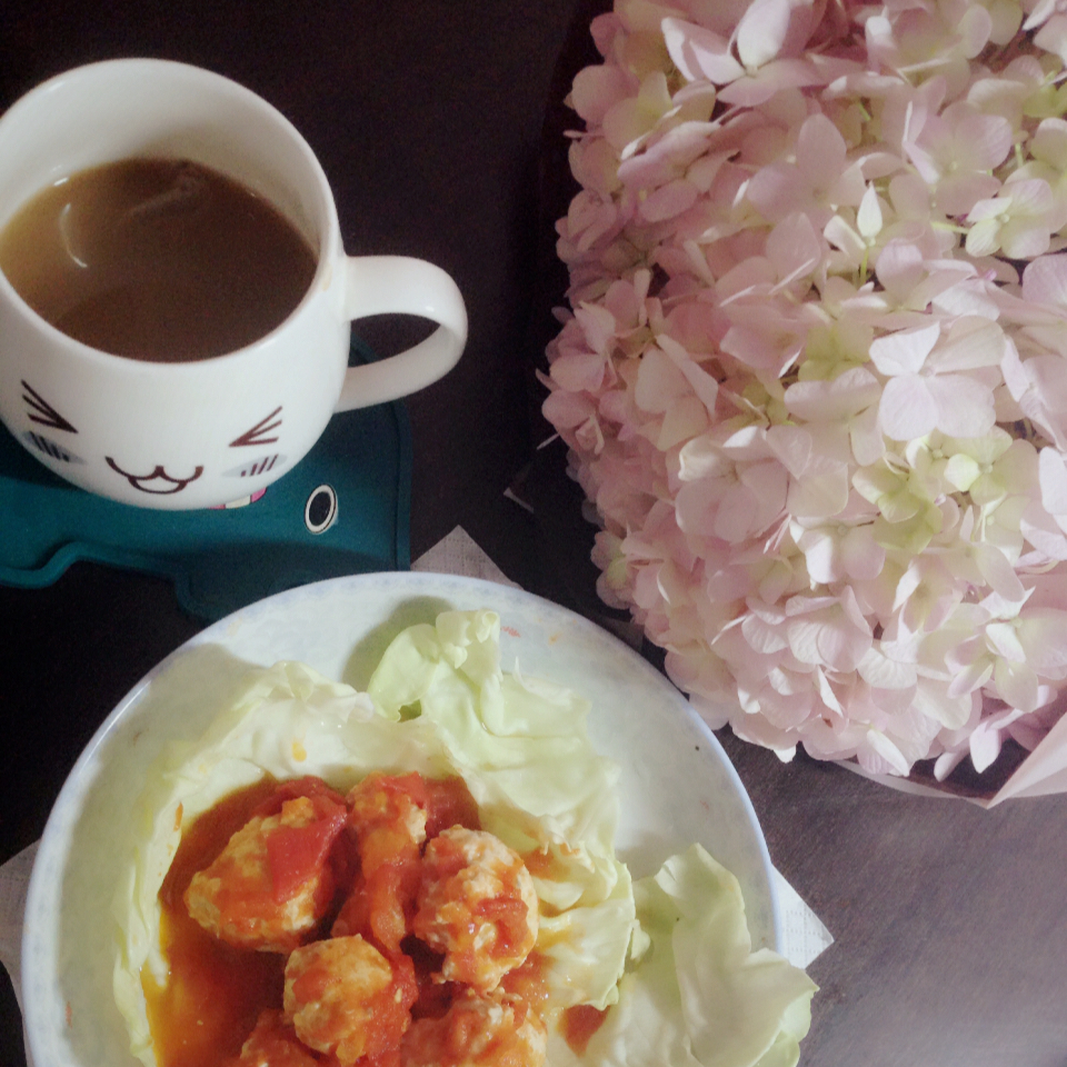 浓浓的锅煮奶茶