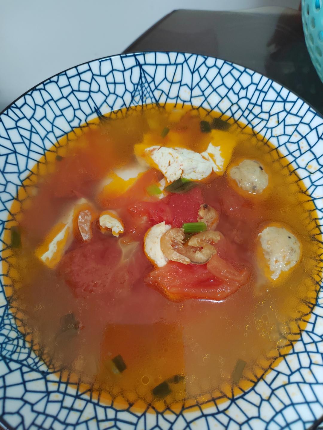 （宝宝辅食）开胃补钙的番茄豆腐汤