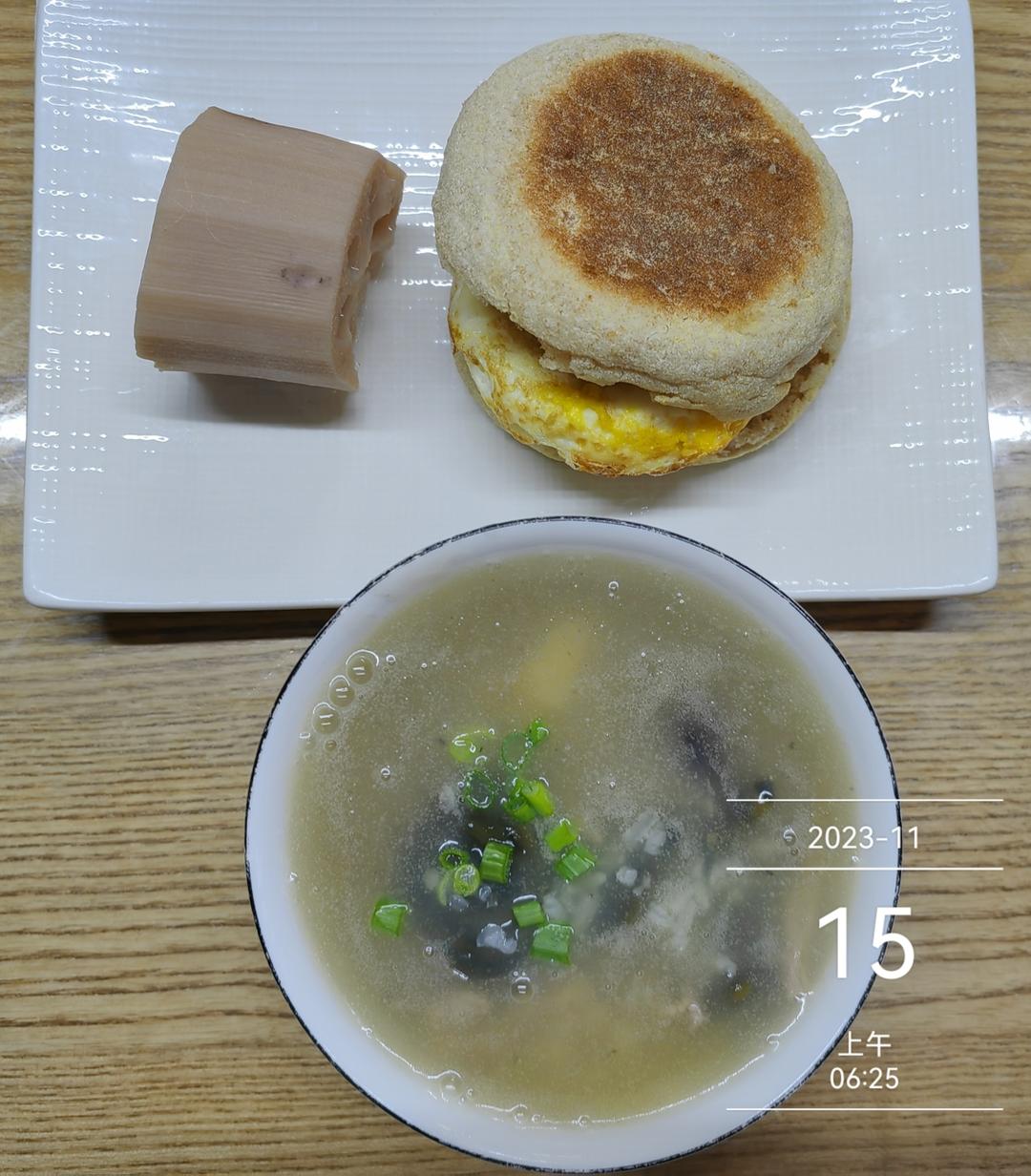 初中生的营养早餐