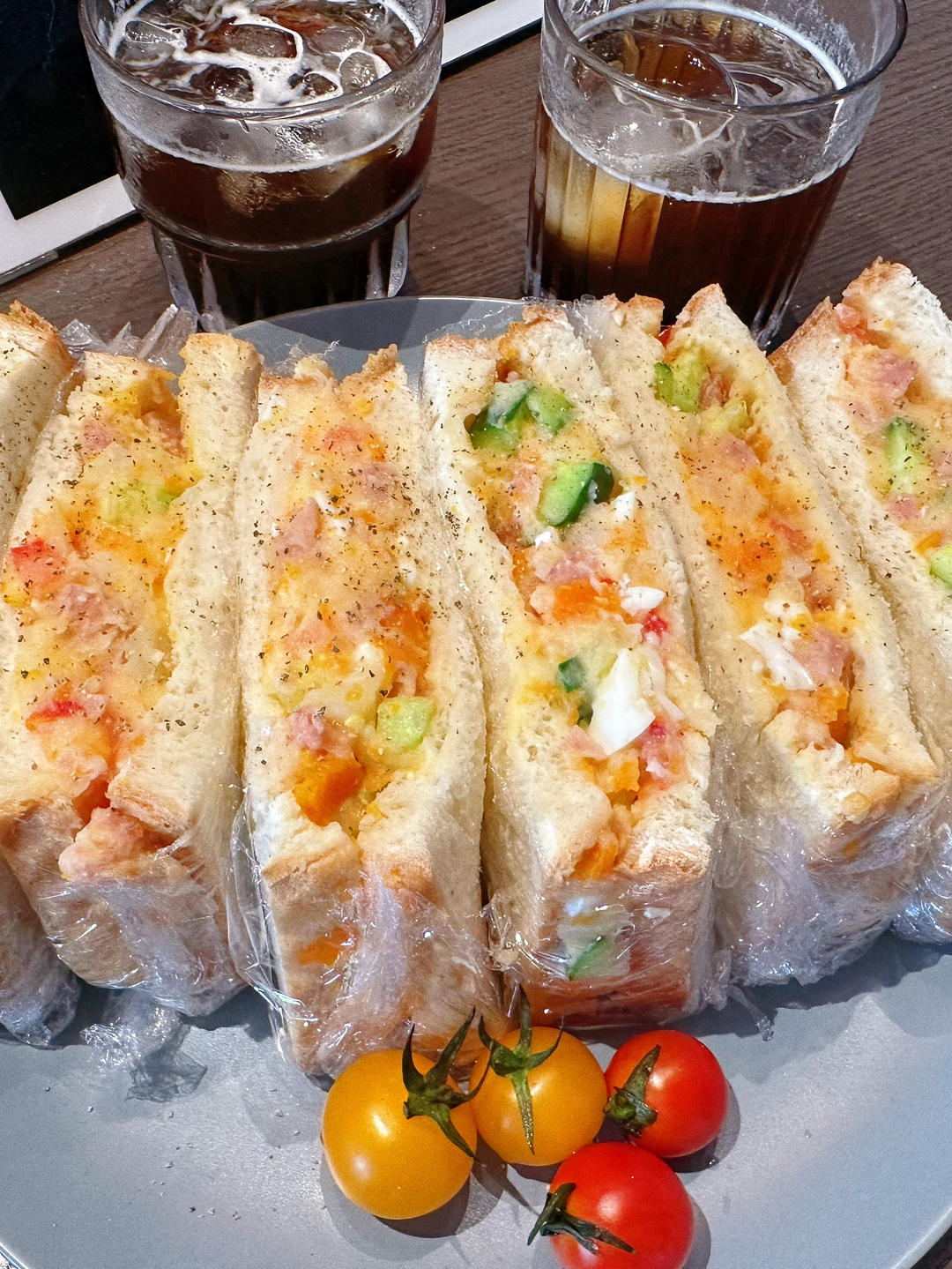 减脂必备‼️土豆泥沙拉三明治🥪居然这么好吃