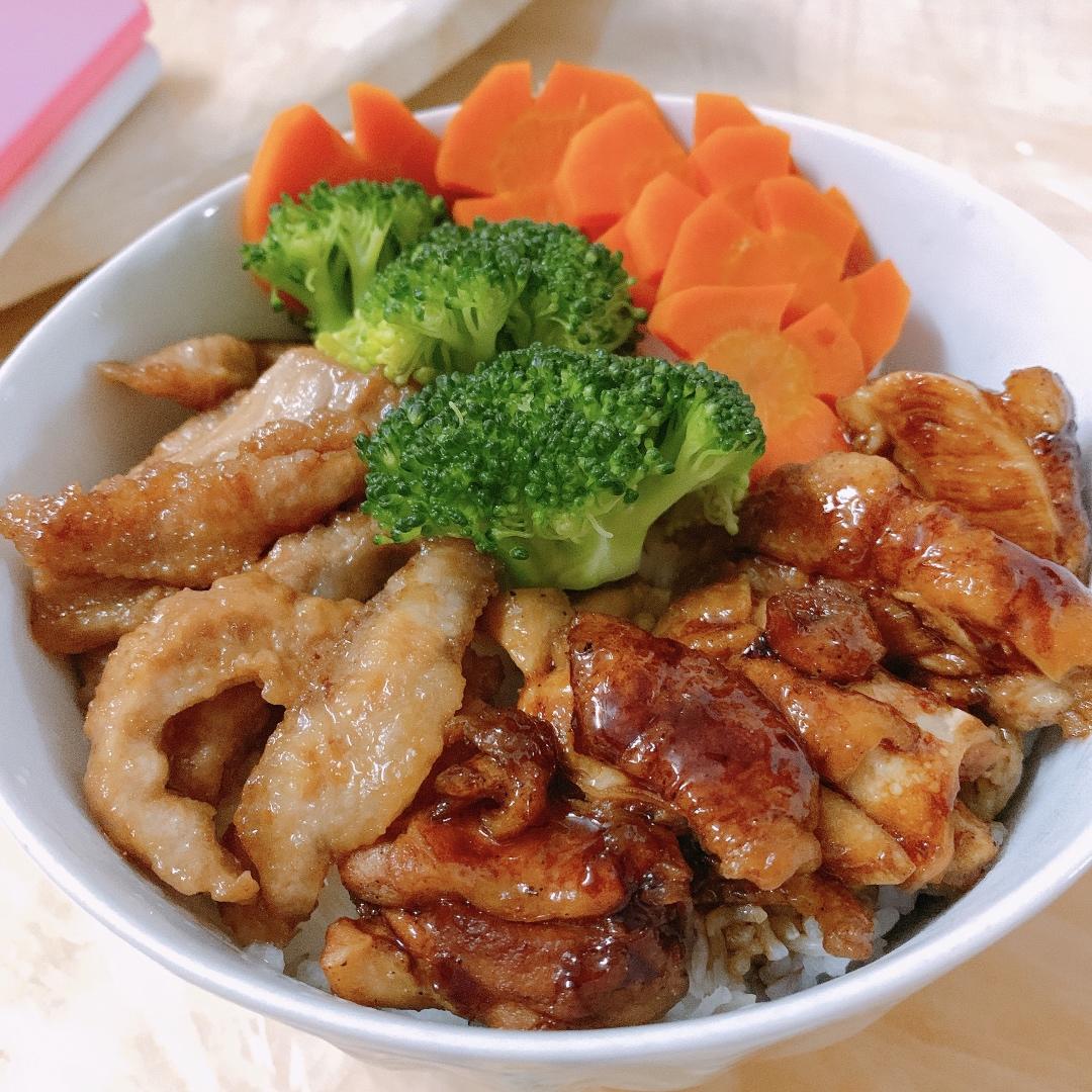 照烧鸡腿饭