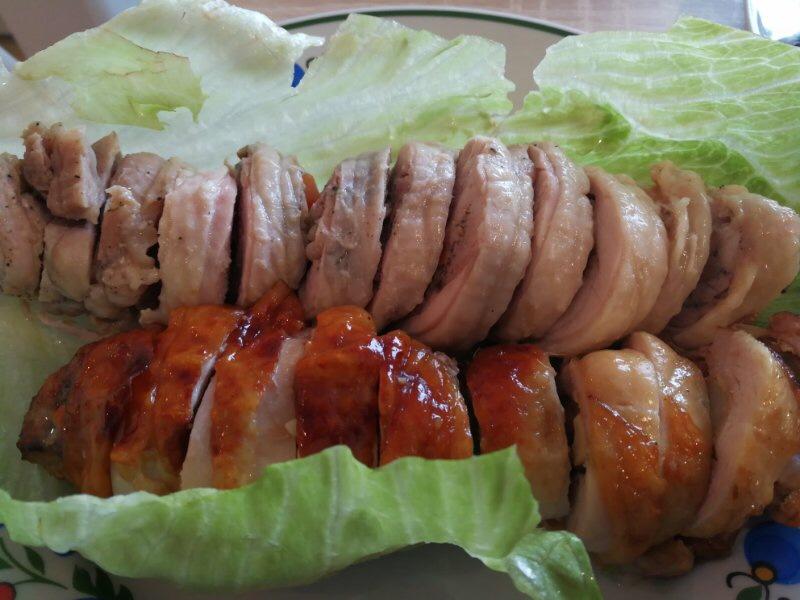 黑椒香菇鸡肉卷