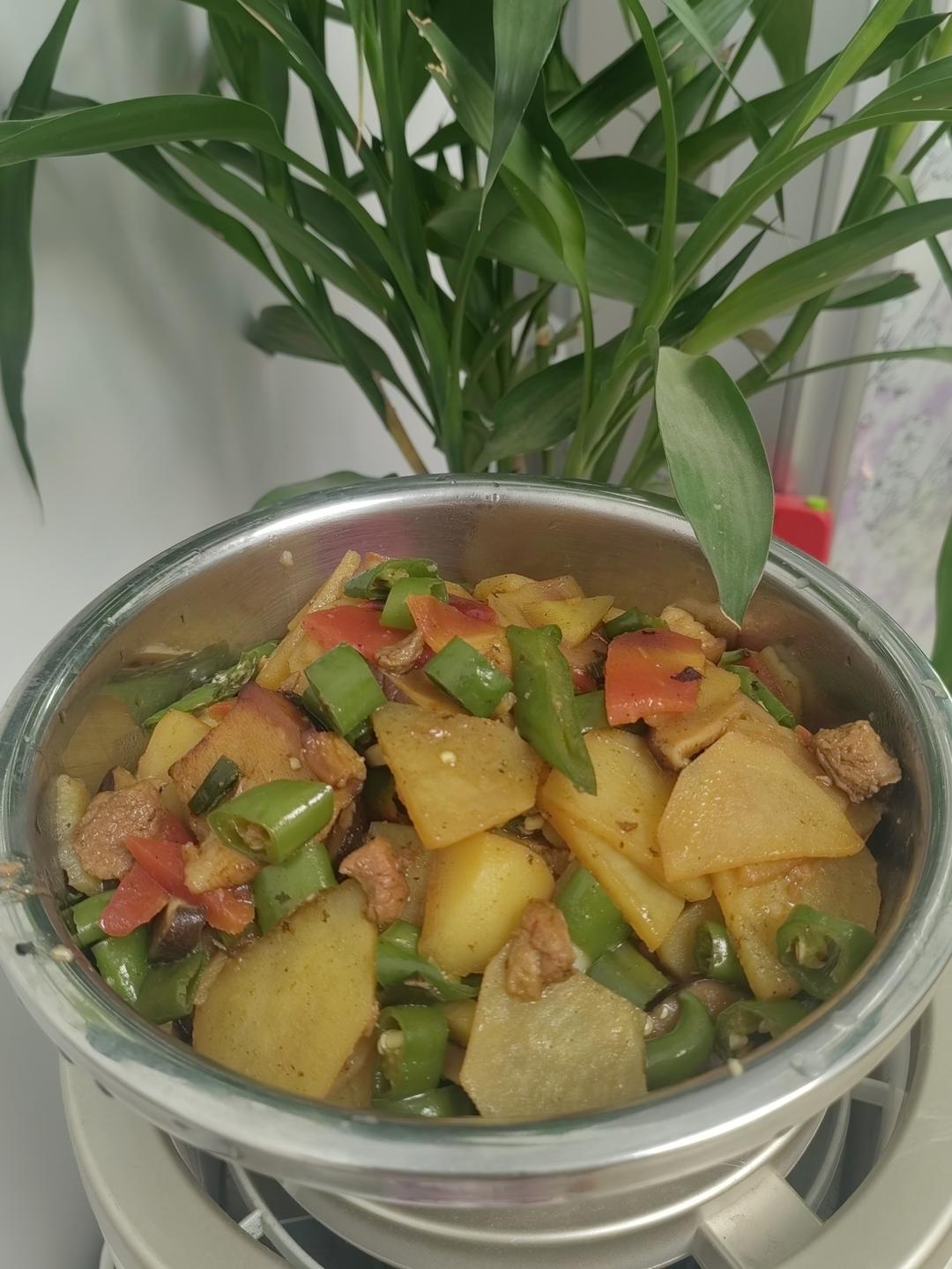 青椒土豆片