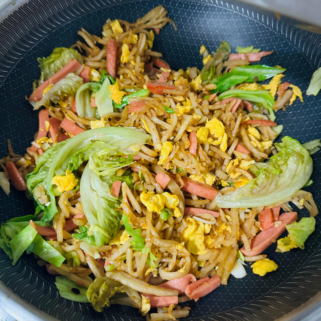 直击灵魂的炒饼丝~