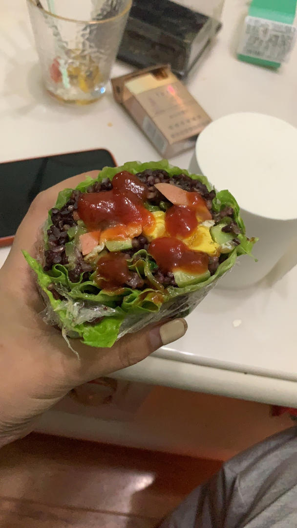 糙米饭团