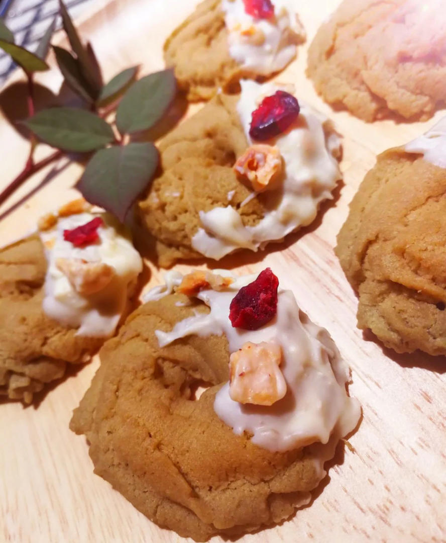 圣诞🎄可可花环曲奇|完美下午茶的首选甜点