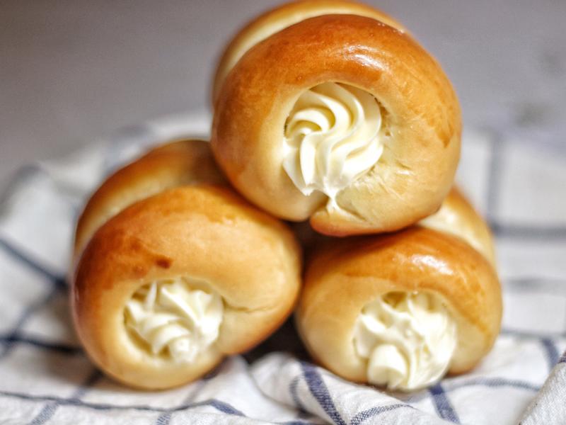 纯奶手撕吐司的做法 步骤1