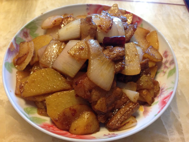 孜然洋葱土豆片