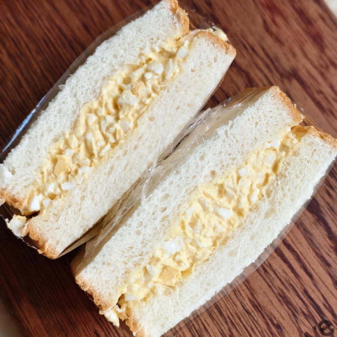 便利店同款❗️蛋黄酱三明治🥪❗️好吃哭～