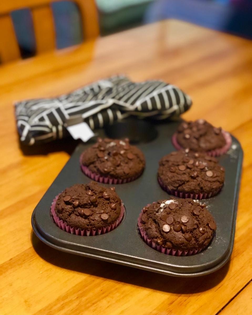 蘑菇头巧克力玛芬