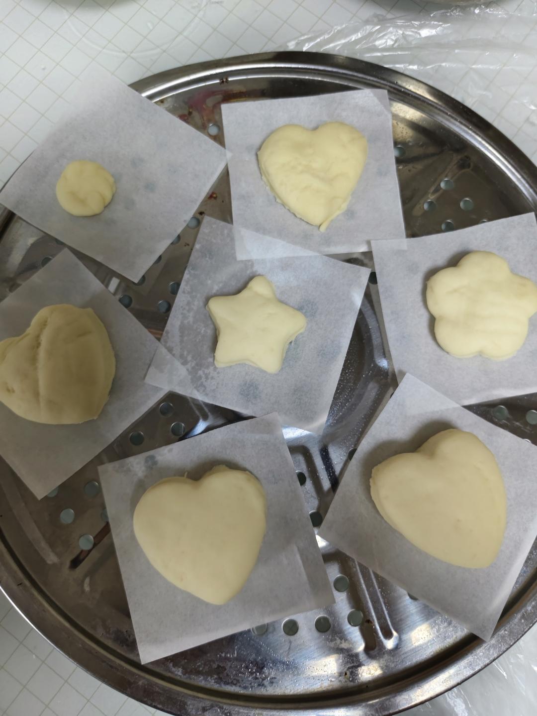 自发小麦粉奶香馒头