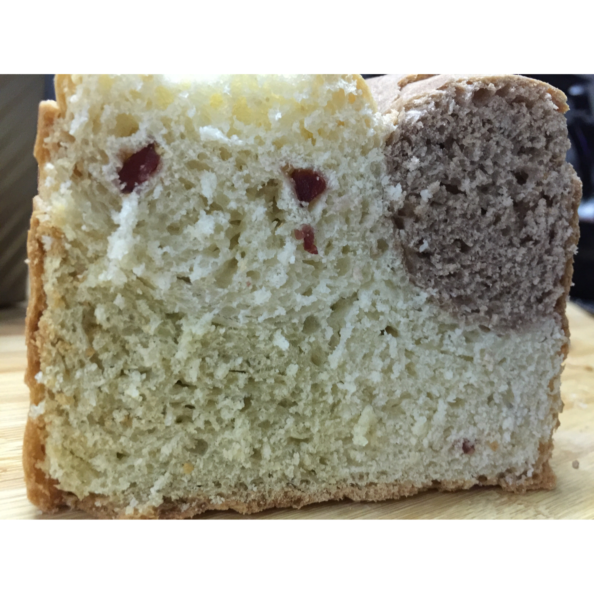 蔓越莓三色吐司