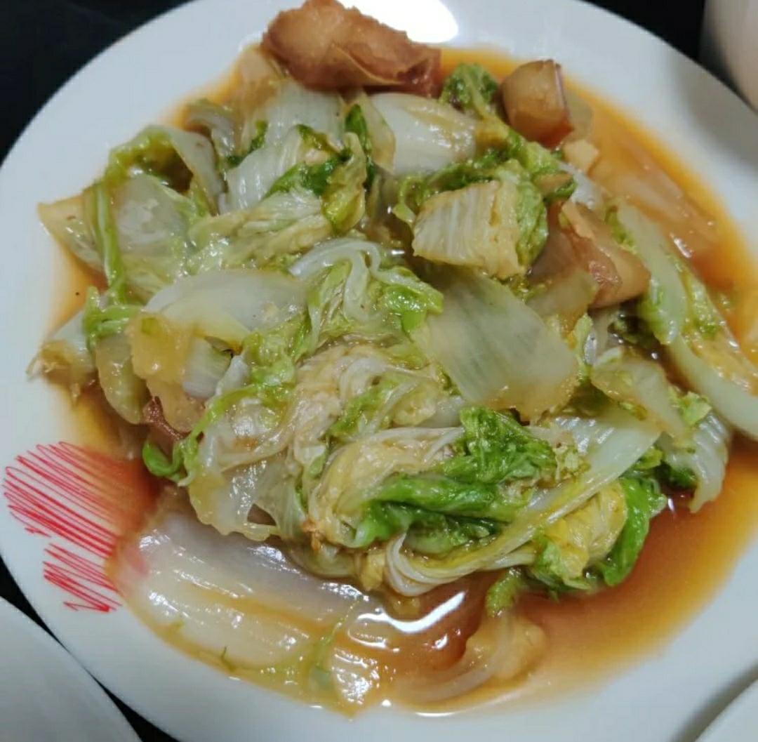 家常炒大白菜