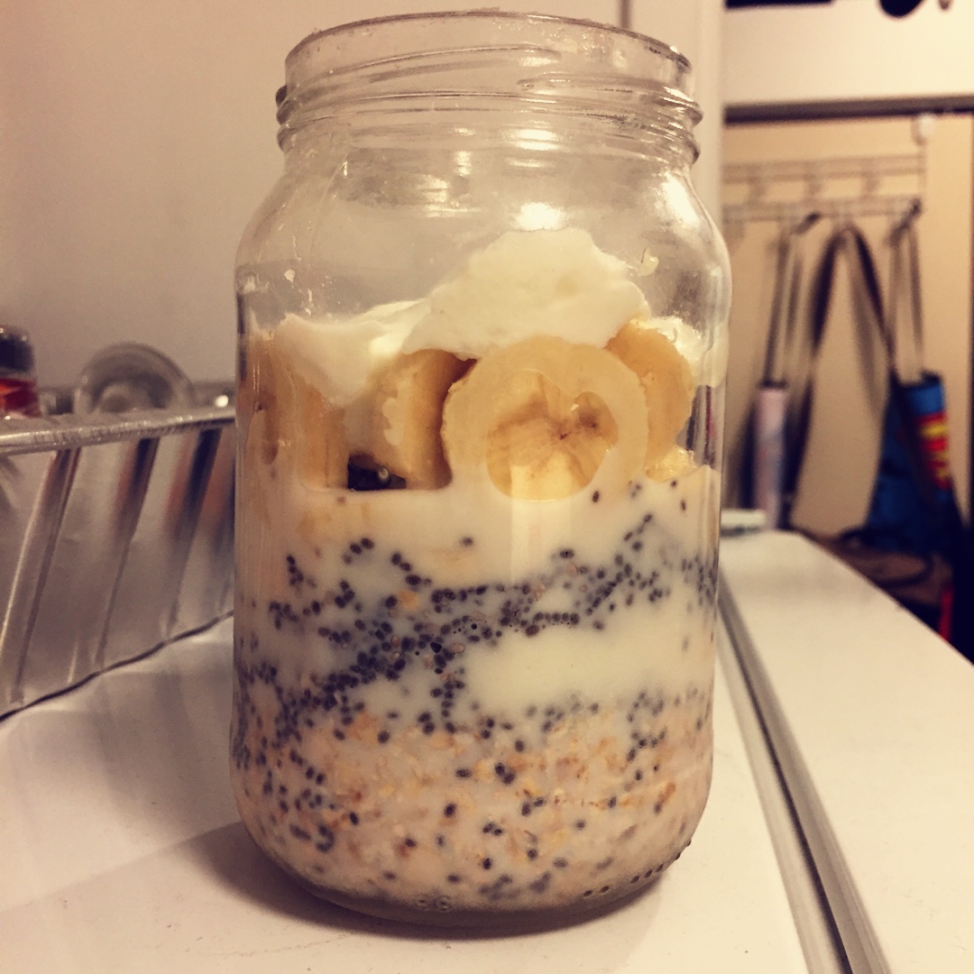 basic overnight oats 时下最流行的营养健康冷藏式隔夜免煮燕麦基本款