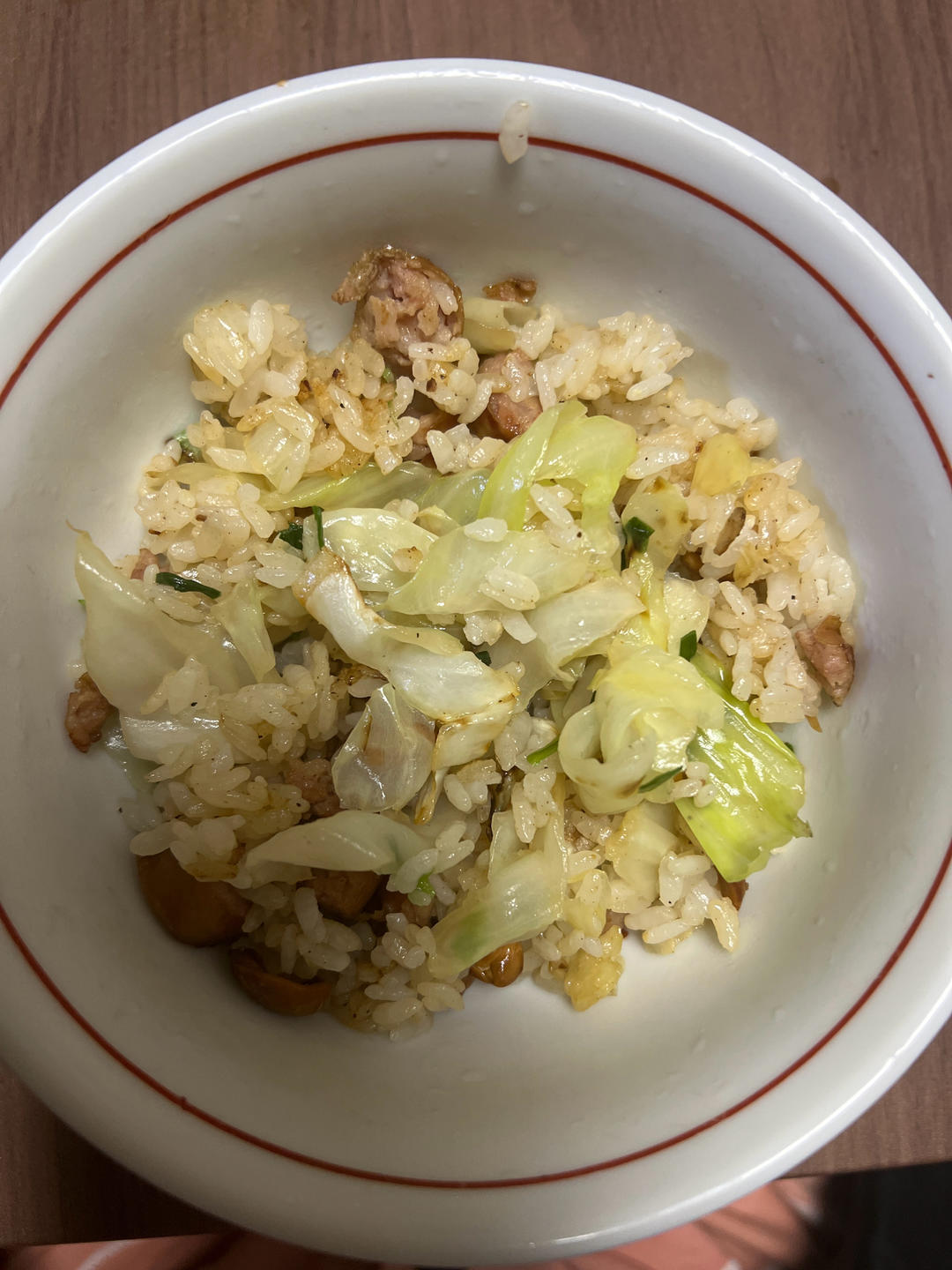 潮汕包菜炒饭