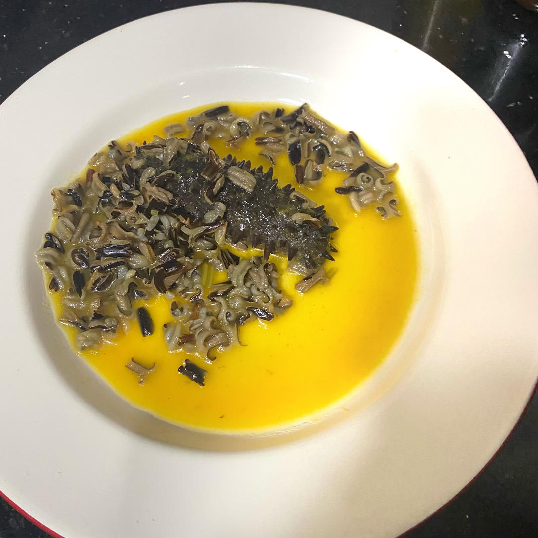 金汤野米煨海参（南瓜野米海参羹）