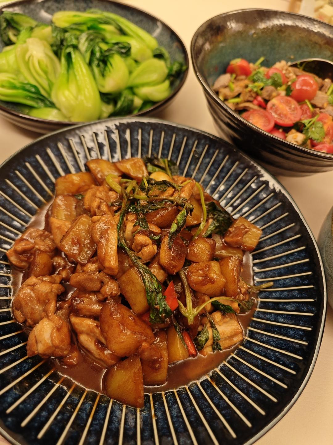 正宗台式三杯鸡（零失败！周围朋友全都赞不绝口！ 😁）