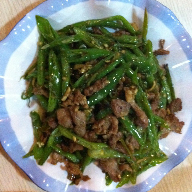 青椒肉丝