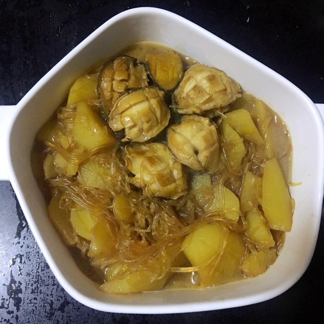 小鲍鱼炖土豆