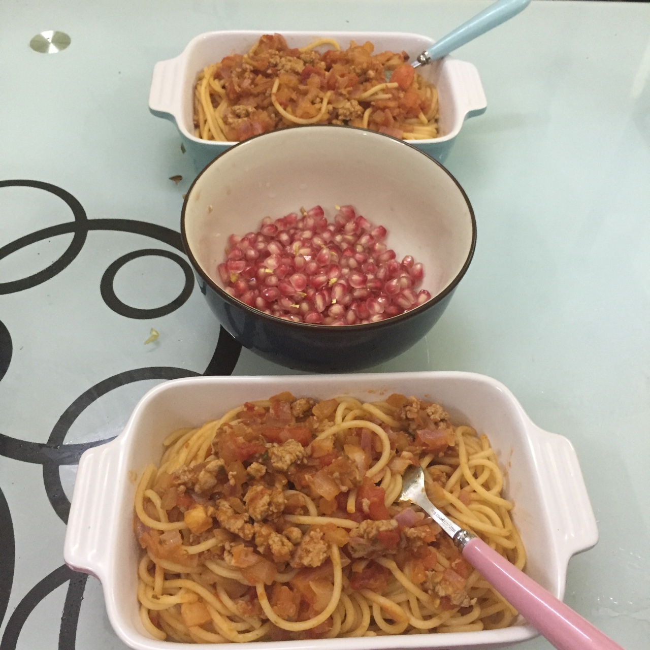 番茄肉酱意大利面